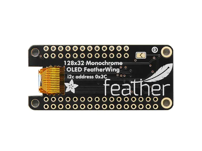FeatherWing OLED - 128x32px @ electrokit (2 av 6)