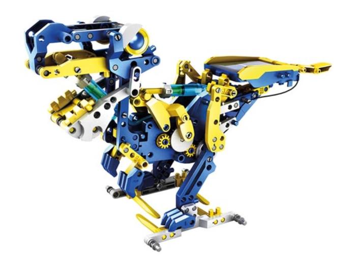 Hydraulic solar robot 12-in-1 - construction kit @ electrokit (5 of 13)