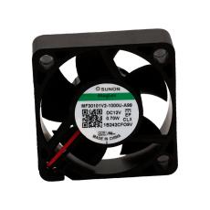 Fläkt 30x30x10mm 12VDC 20dBA 7.8m³/h @ electrokit