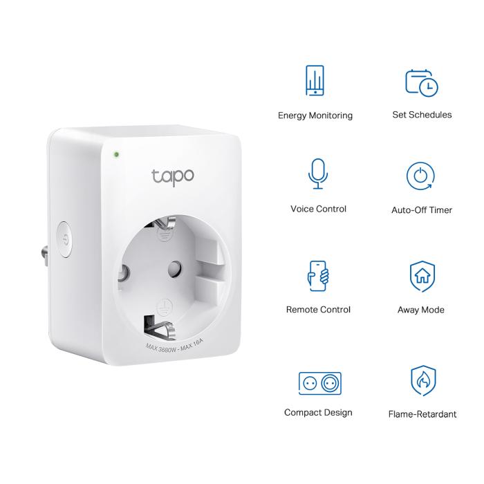 TP-Link Tapo P110 Smart Wi-Fi Socket @ electrokit (2 of 4)