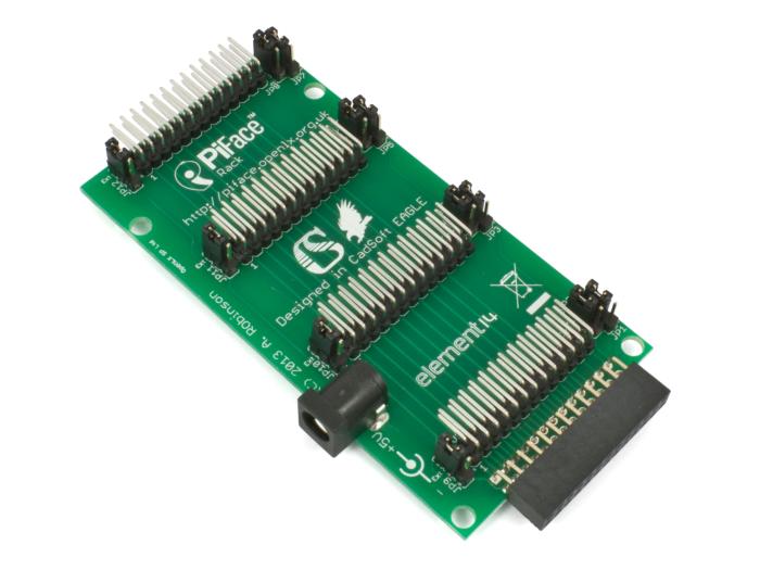 PiFace PiRack - expansionskort för Raspberry Pi @ electrokit (1 av 2)