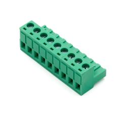 Jackbar skruvplint hona 5.08mm 9-pol 300V 10A @ electrokit