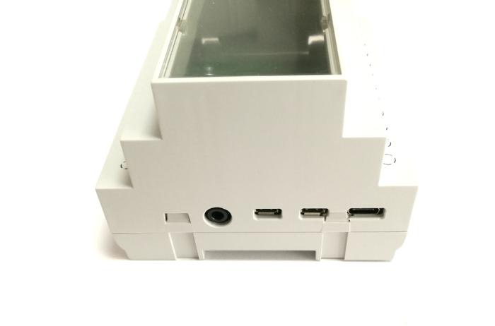 Inbyggnadslåda för Raspberry Pi 4 - DIN-skena @ electrokit (3 av 10)