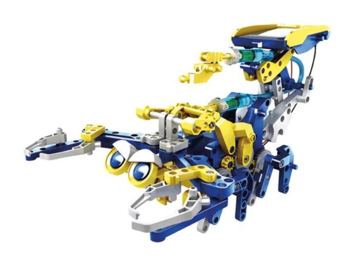 Hydraulic solar robot 12-in-1 - construction kit @ electrokit (6 of 13)