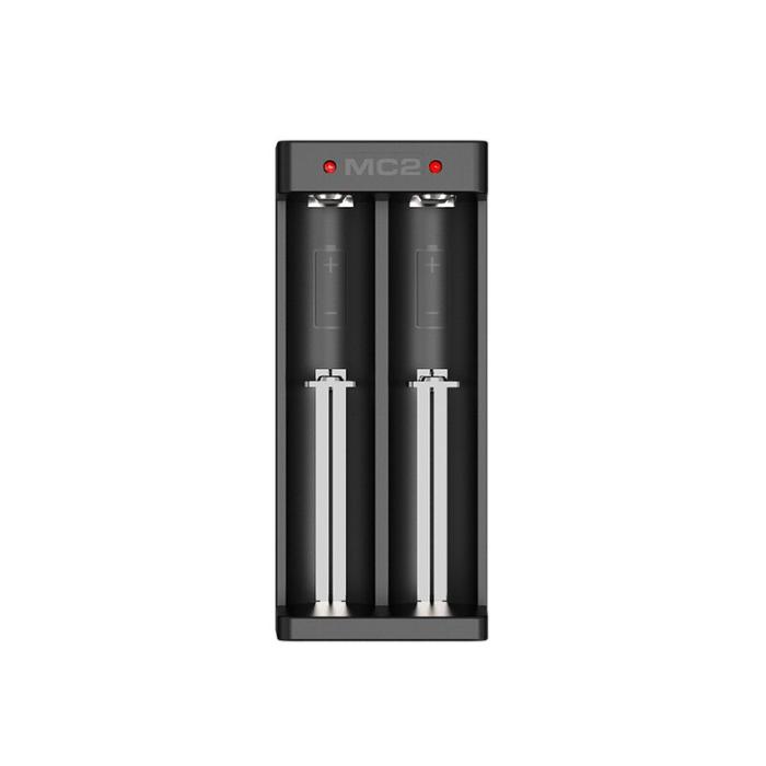Batteriladdare Li-Ion 1A för 2x 18650 Xtar MC2 @ electrokit (2 av 7)