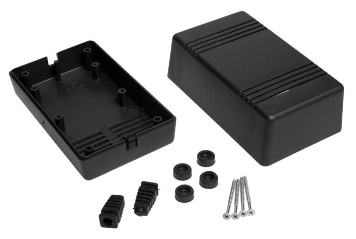Apparatlåda för nätdel 65x132x78mm ABS @ electrokit (3 av 3)