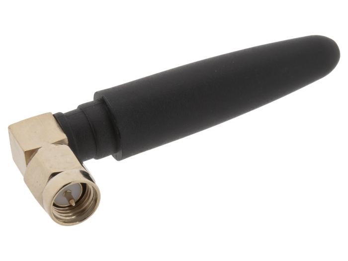 Antenn 2.4GHz 3dBi SMA vinklad @ electrokit (2 av 2)
