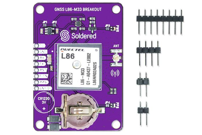 GNSS/GPS-modul L1 99 kanaler - MTK3333 @ electrokit (4 av 4)