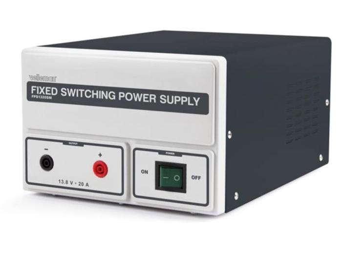 Switchat nätaggregat fast 13.8V 20A @ electrokit (1 av 2)