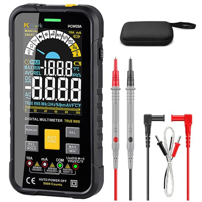 Digital multimeter TrueRMS 10000 counts @ electrokit (2 av 14)