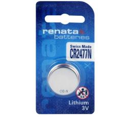 CR2477N battery lithium 3V Renata @ electrokit