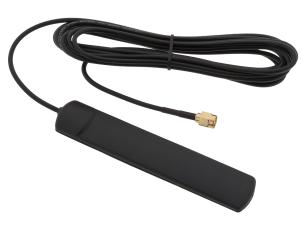 Antenn multiband 2G,3G,4G,5G,GSM,LTE 116mm SMA 3m @ electrokit