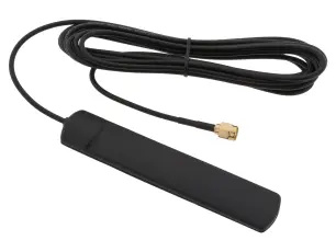 Antenn multiband 2G,3G,4G,5G,GSM,LTE 116mm SMA 3m @ electrokit