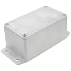 Aluminiumlåda gjuten med fläns IP67 G111MF 115x65x55mm @ electrokit