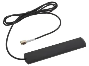Antenn 2.4GHz 3.3dBi SMA självhäftande 3m kabel @ electrokit
