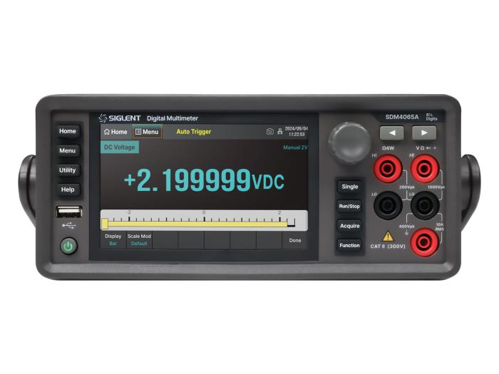 Bänkmultimeter 6½ siffra Siglent SDM4065A + 12-kan scanner @ electrokit (2 av 8)