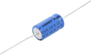Electrolytic capacitor 220uF 40V axiall &oslash;10x18mm 2500h @ electrokit