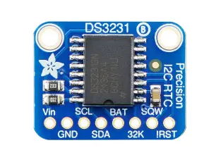 Realtidsklocka RTC I2C DS3231 @ electrokit