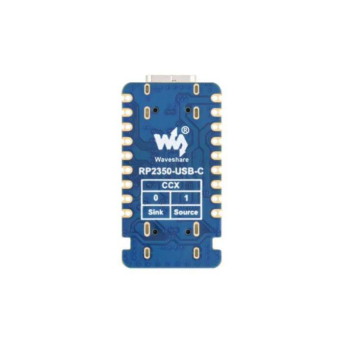 RP2350 2MB mini utvecklingskort med USB-host @ electrokit (4 av 7)