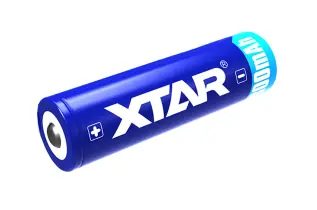 Batteri Li-Ion 14500 AA 3.7V 800mAh med skyddskrets Xtar @ electrokit