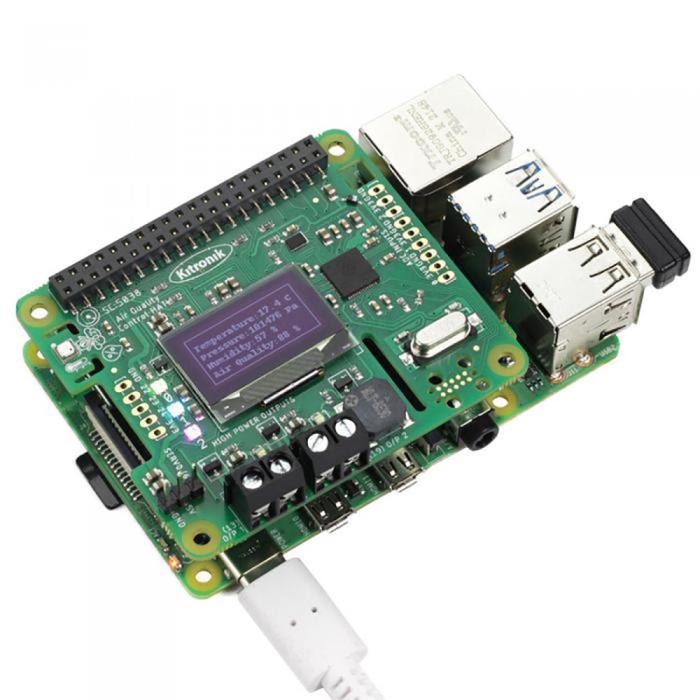 Kitronik Air Quality Control HAT @ electrokit (2 av 5)