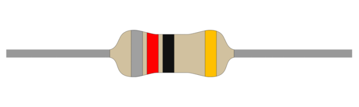 Resistor 1W 5% 82ohm (82R) @ electrokit (1 of 1)