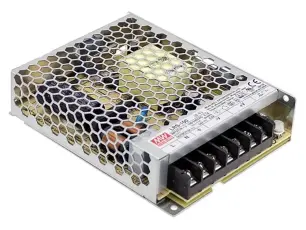Switchat nätaggregat 12V 8.5A 100W Mean Well LRS-100-12 @ electrokit