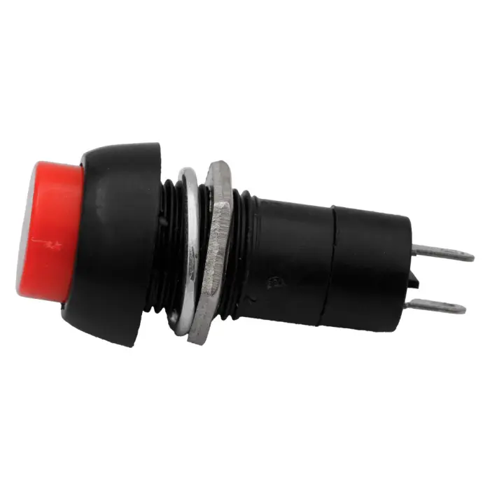 Tryckknapp ø12mm 1-pol off-on röd @ electrokit (1 av 1)