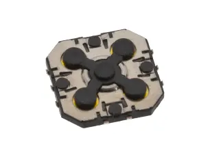 Joystick D-Pad navigationsknapp 5-v&auml;gs SMD @ electrokit