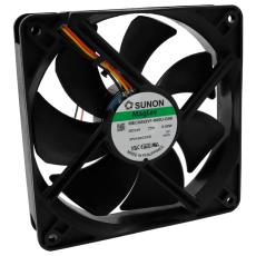 Fläkt 120x120x25mm 24VDC 44.5dBA 183.8m³/h @ electrokit