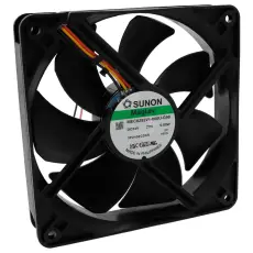 Fläkt 120x120x25mm 24VDC 44.5dBA 183.8m³/h @ electrokit