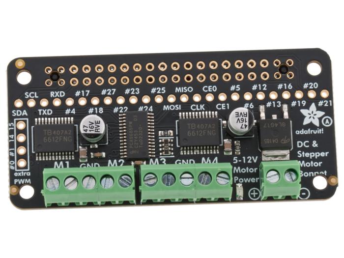 DC- och stegmotordrivare för Raspberry Pi @ electrokit (1 av 2)