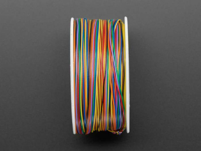 Hookup wire 0.05mm² 8 colours x 35m @ electrokit (3 of 4)