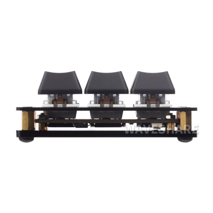 3-key mini keyboard RGB USB-C @ electrokit (6 of 7)