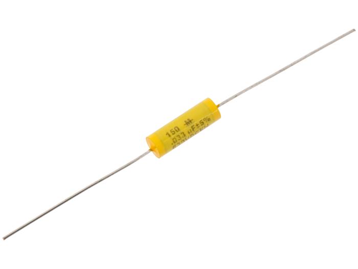 Poly 33nF 630V 5% axiell @ electrokit (1 av 1)
