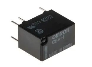 Relä G5V 5V 1-pol 1A 125VAC/24VDC NO/NC @ electrokit