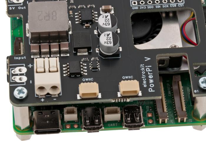 Power Supply HAT för Raspberry Pi 5 - 6-36V 5A @ electrokit (2 av 7)
