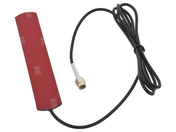 Antenn 433MHz 5dBi SMA självhäftande 1m kabel @ electrokit (2 av 2)