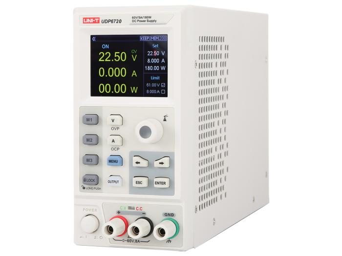 Programmable power supply 0-60V 0-5A UNI-T UDP6720 @ electrokit (2 of 3)