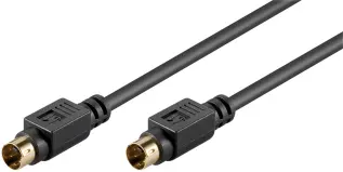 S-Video-kabel 4-pol 1m @ electrokit