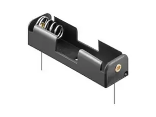 Batterihållare 1x AA PCB (THT) @ electrokit