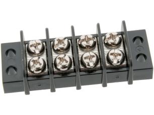 Kopplingsplint 0.3-3.3mm² 4-pol chassie @ electrokit