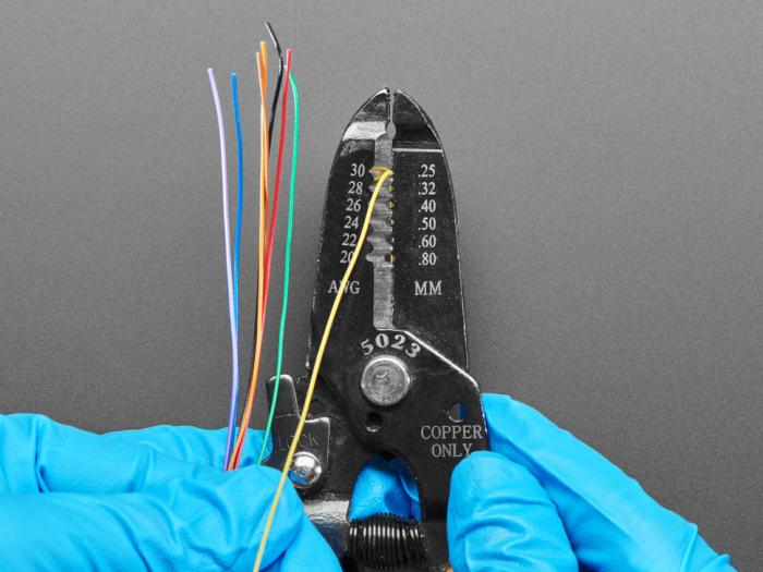Hookup wire 0.05mm² 8 colours x 35m @ electrokit (4 of 4)
