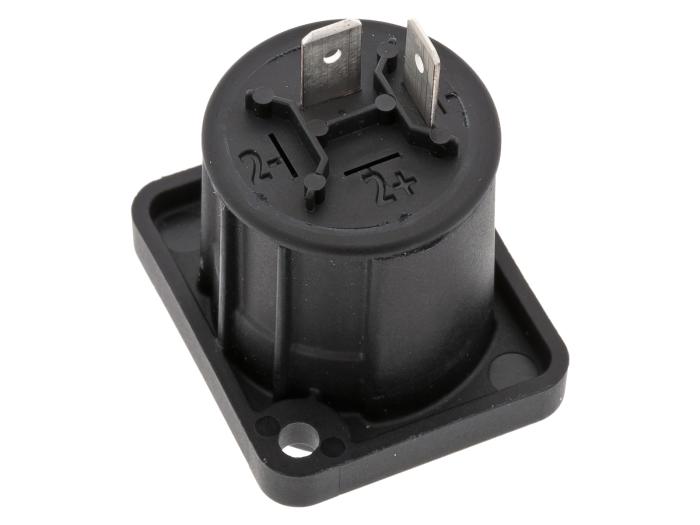 Speakon 2-pol hona chassie @ electrokit (2 av 2)
