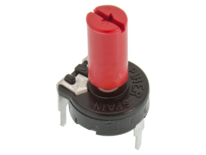 Trimmer pot PT-10 47kohm horizontal @ electrokit (3 of 5)