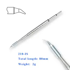 L&ouml;dspets till TS1M (T210) konisk b&ouml;jd 0.25mm 100W @ electrokit