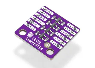 Logic level converter 4-ch Bi-directional 3.3V -- 5V @ electrokit