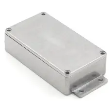 Aluminiuml&aring;da gjuten med fl&auml;ns 114x64x30mm IP66 @ electrokit