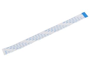 FPC-kabel 15-pol 1.0mm 200mm motsatt-sida @ electrokit