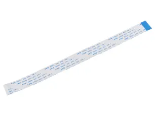 FPC-kabel 15-pol 1.0mm 200mm motsatt-sida @ electrokit